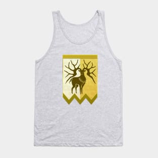 Golden Deer Emblem Tank Top